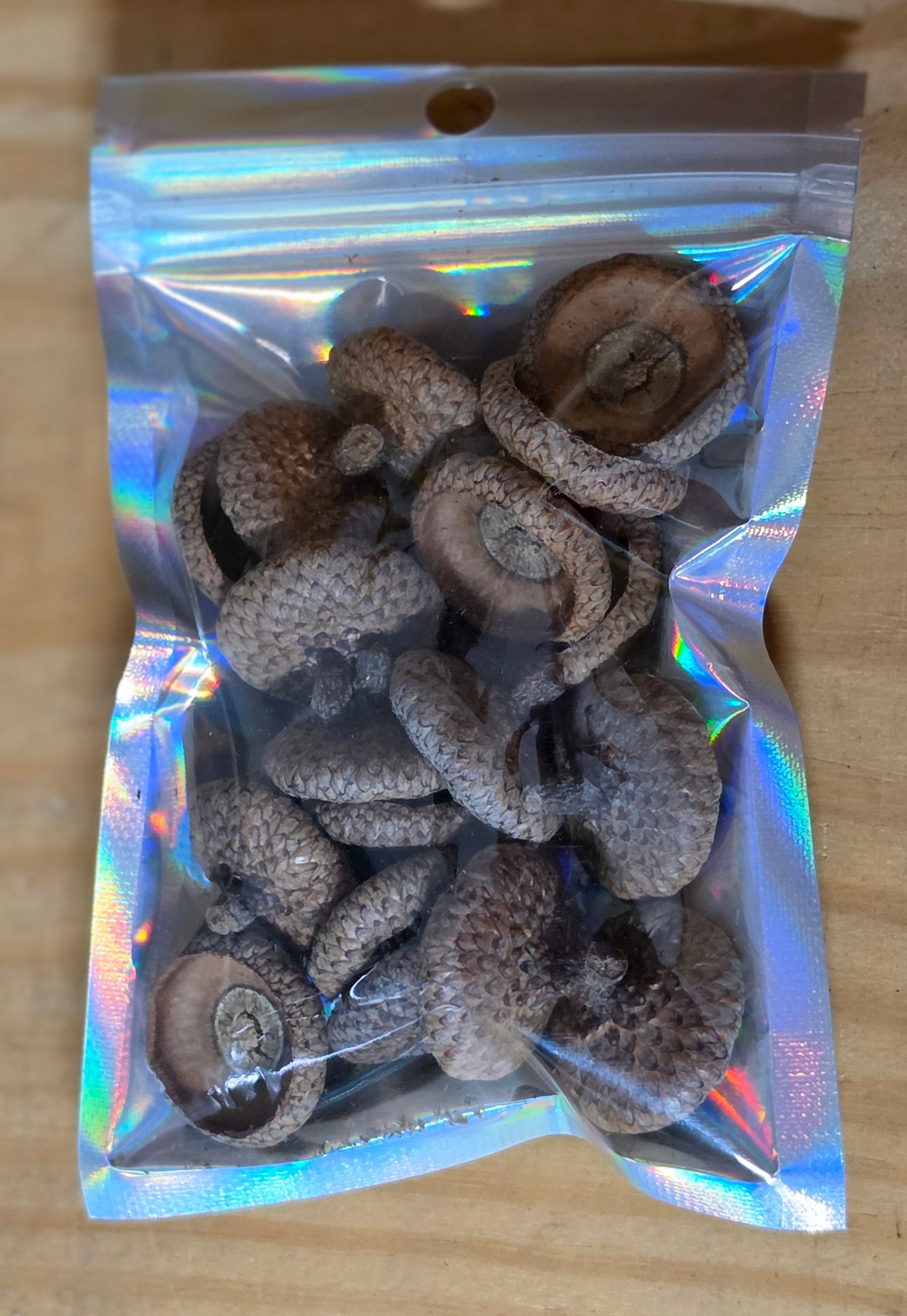 Acorn caps
